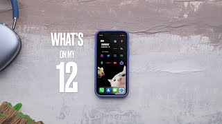 whats on my iPhone 12  favorites apps  homescreen setup [upl. by Htessil]