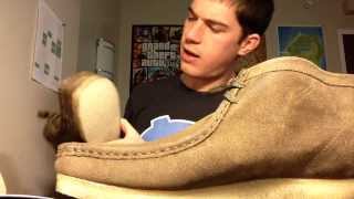 Clarks Wallabees Boots Unboxing  Taupe Suede [upl. by Lihp478]