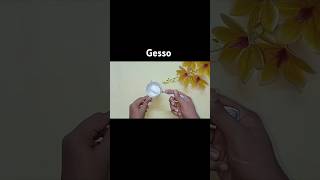 Gesso making gessomaking diycrafts hacks creative [upl. by Yrmac]