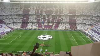 Himno Champions  Tifo Semifinal 2017 Real MadridAtlético [upl. by Latin786]