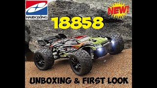 New Upgraded HAIBOXING 18858 HAILSTORM 118 Truggy  Unbox amp Over View [upl. by Bronwen]