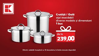 Iubești Crăciunul Trăieștel cu ofertele Kaufland [upl. by Trev72]