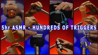 5hr of Pro ASMR Transitions Too Many Triggers to Count Crunching Tapping Scratching Crinkling [upl. by Hildegarde]