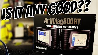 Testing the Topdon AD800BT is it any good [upl. by Millian]