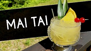 MAI TAI COCKTAIL RECIPE  How to Make a Mai Tai Recipe  Robs Home Bar [upl. by Nnylav646]