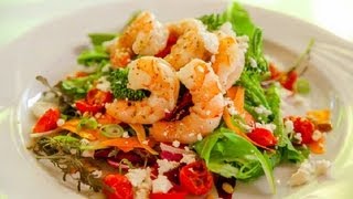 Cooked Shrimp Salad  Seafood Salad [upl. by Naida]