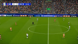 Netherlands vs England  Full Match Highlights  PES 2021 [upl. by Cott]