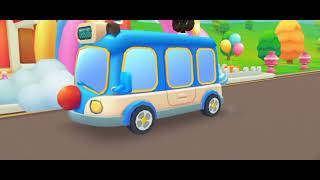 panda shopping cartoons 🐼🐼 🚌🚌 going on a bus 🚌🚌  cartoons  panda  pandaonabuskidsvideos [upl. by Rotceh131]