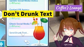 Sims Late Night With A Drunk Text 😳  Basemental Drug Mod [upl. by Yila920]