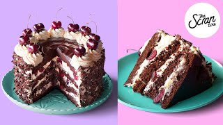 Delicious Black Forest Cake Recipe  The Scran Line [upl. by Ranna]