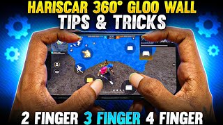 Mobile 💥 2 finger  3 finger  4 finger 💥 Gloowall tips and tricks  FreeFire [upl. by Tobias]