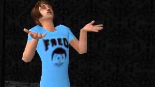 The Babysitters a Vampire Fred Figglehorn Sims 2 [upl. by Einohpets]