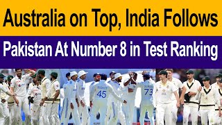 ICC Test Team Rankings 2024 Australia Leads India and England Follow [upl. by Ardnola]