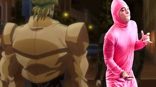 PINK guy APPROACHES Dio [upl. by Iderf]