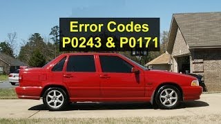 Error code P0243 and P0171 Volvo S70 V70 XC70 850 etc Turbo  Auto Repair Series [upl. by Iroc]