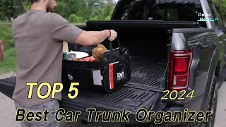 TOP 5 Best Car Trunk Organizer 2024 [upl. by Alledi]