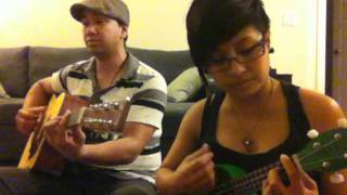 Turning Tables  Adele acoustic guitarukulele cover [upl. by Kotto]