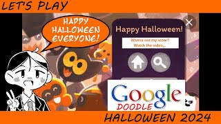 I play the Google Doodle game for Halloween 2024 [upl. by Kuhn863]