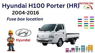 carfusetap Hyundai H100 Porter HR 20042016 [upl. by Aneres]