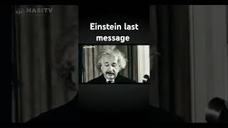 Einstein last message [upl. by Gabriello]