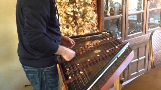 Silent Night on hammered dulcimer Mark Grobner [upl. by Adile]