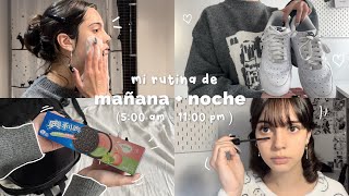 Mi rutina de MAÑANA y NOCHE como estudiante  VLOG 500 am  1100 pm  ୨୧₊ [upl. by Durante11]