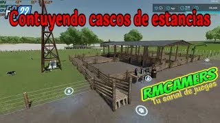 FS22Hoy vamos a contruir cascos de estancias  Gameplay en Español Argentina [upl. by Uda357]