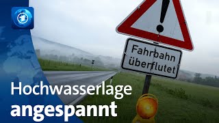 Unwetter So entwickeln sich Regen Hochwasser und Überschwemmungen [upl. by Virendra518]