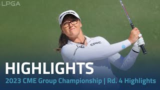 2023 CME Group Tour Championship  Rd 4 Highlights [upl. by Anhoj638]