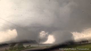 TWO TORNADOES Video 2 Pilger NE 61614 [upl. by Imis]