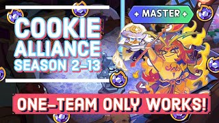 213 Cookie Alliance MASTER is EASY With This Team  Cookie Run Kingdom [upl. by Alenairam]