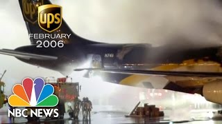 Lithium Batteries Threaten Cargo Planes  NBC News [upl. by Foscalina]