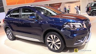 2018 Suzuki SX4 SCross  Exterior and Interior Walkaround  2017 Frankfurt Auto Show [upl. by Hadwin]