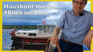 Hausboot mieten – Blick ins Boot Folge 1  Riverboat 1122 [upl. by Aym]