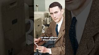 Der ERFINDER der ULTIMATIVEN MASCHINE 💥 Claude Shannon informatik informationstheorie [upl. by Novihc185]