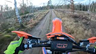 KTM 150  100kmh wheelie  Part 2 [upl. by Ulric259]