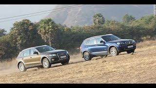 2013 Audi Q5 vs BMW X3 in India [upl. by Nho456]