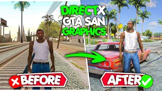 🔥How To Remaster GTA San Andreas  2022 ✅ GTA San Direct X 20  Best Realistic Graphics Mod [upl. by Carlton797]