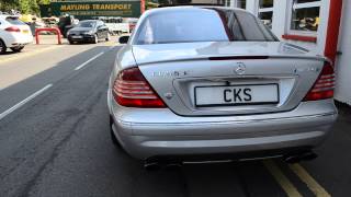 AMG W215 CL55 Kompressor CKS Sport Exhaust Xpipe [upl. by Cilla397]