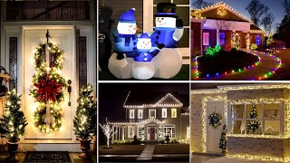 100 CHRISTMAS OUTDOOR DECORATIONS DIY  CHRISTMAS HOME DECORATING IDEAS 2024  CHRISTMAS TRENDS 🎄 [upl. by Lurlene]