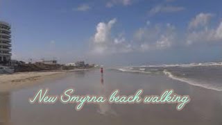 New Smyrna beach walking [upl. by Ahsead]