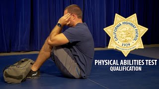 CHP Physical Abilities Test PAT Qualifications Overview [upl. by Novart893]