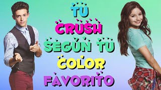 ¿Quién es tu crush según tu color favorito  Soy Luna [upl. by Valdemar]