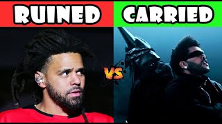 RAP SONGS RUINED BY THE FEATURE vs CARRIED BY THE FEATURE 2024 [upl. by Lessard]