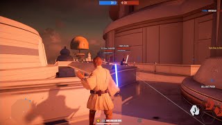 【Star Wars Battlefront 2】Heroes vs Villains Gameplay【ObiWan Kenobi 】52 [upl. by Dorothy239]