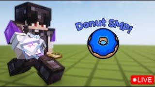 DonutSMP 001 to 5m ilive  rating bases  ffa  giveaways  etc [upl. by Martres447]