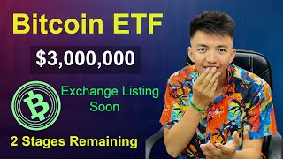 Bitcoin ETF Token 3000000  One Week to Exchange Listing  BTCETF Presale 8  Bitcoin ETF Token [upl. by Haskel526]