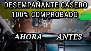 Como DESEMPAÑAR el parabrisas y los vidrios del auto muy facil y rapido [upl. by Halda]