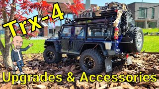 TRX4Defender  Upgrades and Accessories [upl. by Cristie63]