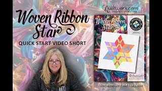 Woven Ribbon Star Quick Start Video [upl. by Domph]